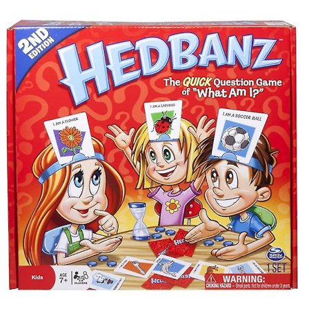 Hvad Er Jeg? Gæt Hvem Hedbanz Fuld Engelsk Forældre-barn Familie Party Brætspil Kort (FMY)