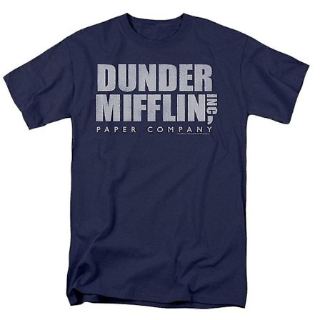Office Dunder Mifflin Distressed T-shirt kläder