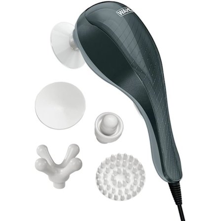 2025 Senaste Modell Hela Kroppen Sladdbunden Lätt Lugnande Vibrationsmassage med 4 Tillbehörshuvuden - Mild Lindring - Massageverktyg för Rygg, Fot