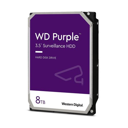 WD Purple WD84PURZ - harddisk - 8 TB - SATA 6Gb/s