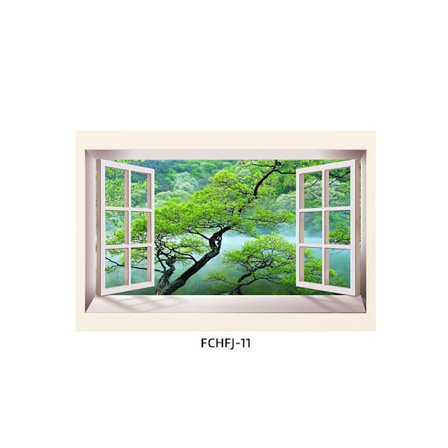 Itsekiinnittyvät seinätarrat Tekoikkuna Maisema Makuuhuone Olohuone Tausta Seinätarrat Merimaisema Yöpöydän Vedenpitävät Tarrat