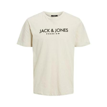 Jack & Jones, T-Shirts Beige, Heren, Maat:M