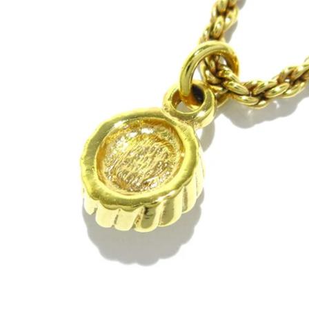 Dior Vintage Pre-owned Necklace , Geel , Dames , Maat: ONE Size Vintage Sieraden