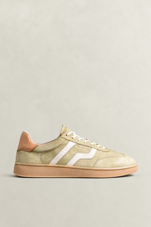 GANT Herren Cuzmo Sneaker aus Veloursleder (45) Grün
