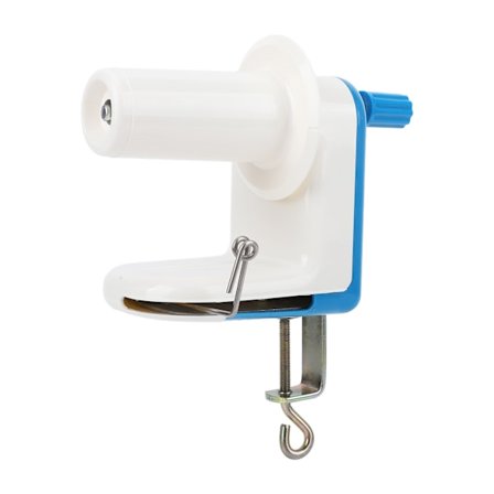 Sininen nopea käsikäyttöinen kevyt ja kompakti irrotettava muotoilu muovinen villan käämintälaite kotitalouksille