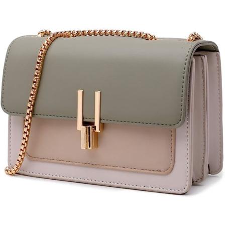 Axelväskor för damer Crossbody-väskor i läder Söta designerhandväskor Axelväska Mellanstor
