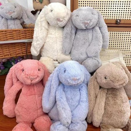 Jellycat kosedyr, mykt og komfortabelt, en flott gave til barn, Valentinsdagen eller som samleobjekt, Kanin 36 cm i dyp rosa.