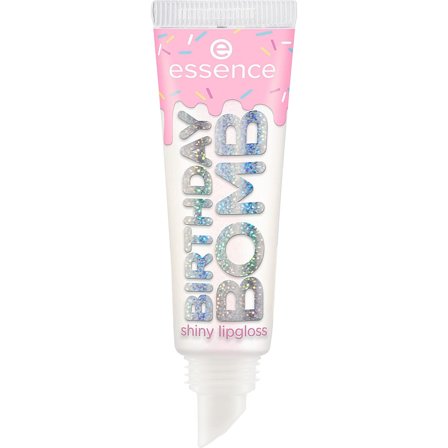 Essence Birthday Bomb Shiny Lipgloss 01 Cake My Day, Makeup, Læber, Lipgloss