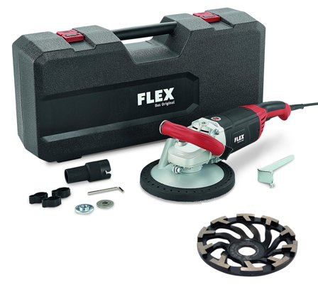 Flex LD24-6 180 Betongslip 2400 W, med tillbehör, Maskiner