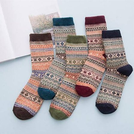 Tjocka, varma ullsockor Hike Chunky Sock - Termiska strumpor