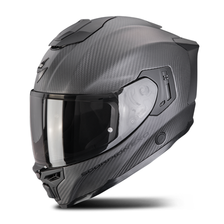 Helhjelm Scorpion EXO-1500 Carbon Air Ensfarget Mattsvart XXL