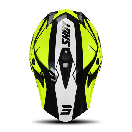 Frontino Bambino Shot Pulse Revenge Nero-Giallo Neon