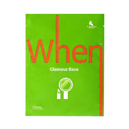 When Glamour Base Sheet Mask Ansiktsmask & peeling Dam 23G