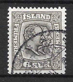 Island 1915 - AFA 80 - Stemplet