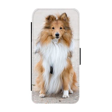 Shetland Sheepdog iPhone 12 Mini Flip Mobilfodral