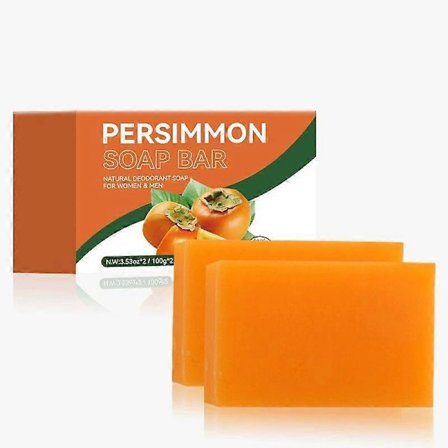 Persimmon Sæbebar til Lugt hos Ældre, Naturlig Kropslugt Kontrol Sæbebar
