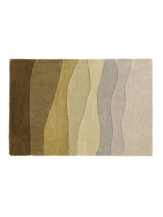 Feeling Handtufted Deurmat - Mosterd Geel Modern Mosterd Geel (Wol, India)