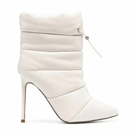 Steve Madden Heeled Stövlar vit, Dam, Dam, Storlek: 38 EU