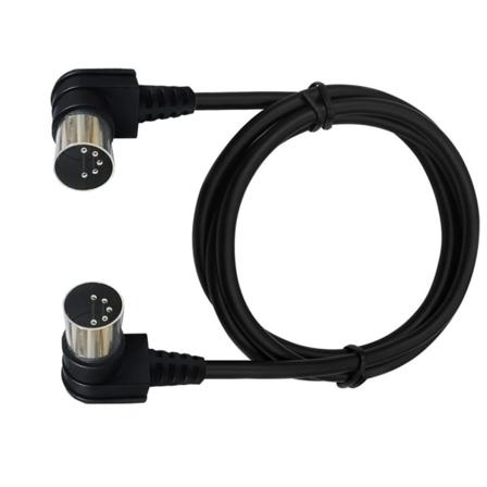 90 asteen kyynärpää MIDI-kaapeli DIN5P kaksipäinen uros jatkojohto 1M 1,5M 3Meter