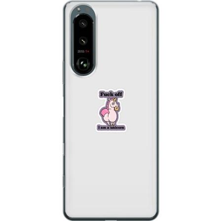 Sony Xperia 5 III Läpinäkyvä kuori Olen yksisarvinen