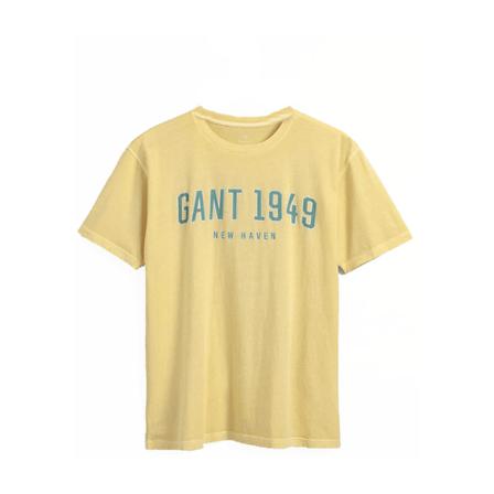 Gant Tee shirt 1949 Gul, Herre T-shirts