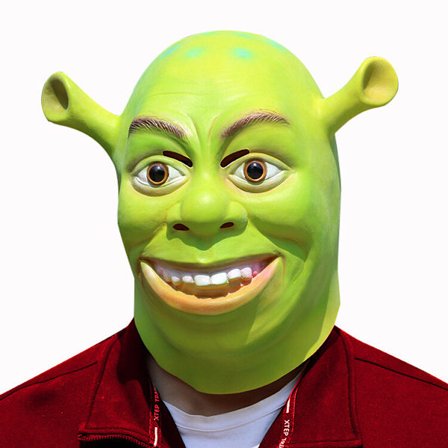 Alien Shrek Herrekostyme Anime Antrekk Kostyme Cosplay Barn Halloween Party Karneval Kun Maske-FF- Kun Maske Én Størrelse