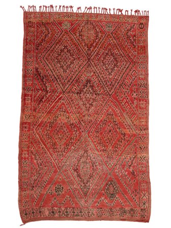 Alfombra Berber Moroccan - Mid Atlas Vintage 214X336 (Lana, )