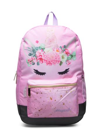 Pure Denmark Unicorn Backpack Accessories Bags Backpacks Rosa Einhorn*Betinget Tilbud