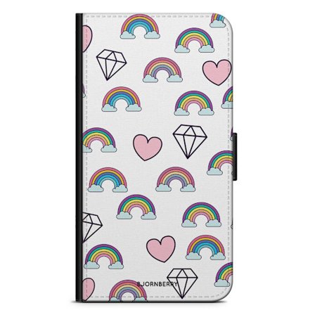 Bjornberry Fodral Huawei P20 Pro - Regnbågar Diamanter