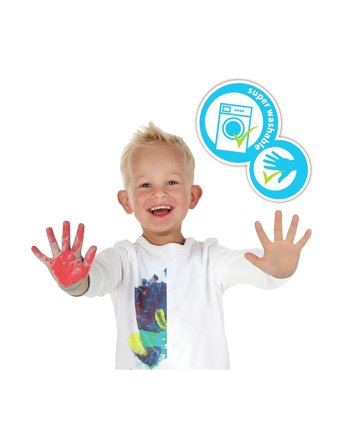 SES Creative Dot Markers - 4 Colours Xxl - Multi/patterned - ONE SIZE