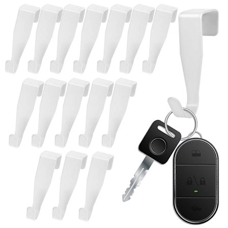 16 kpl Kaapin Oven Yli Koukut Ei Porattavia Raskaan Käytön Kaappikoukkuja Oven Ripustimia Pyyhekoukkuja Keittiön Ja Kylpyhuoneen Kaappeihin