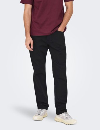 ONLY & SONS Onsedge Stay Black 3425 Azg Dnm Noos - Black - 31 x 34