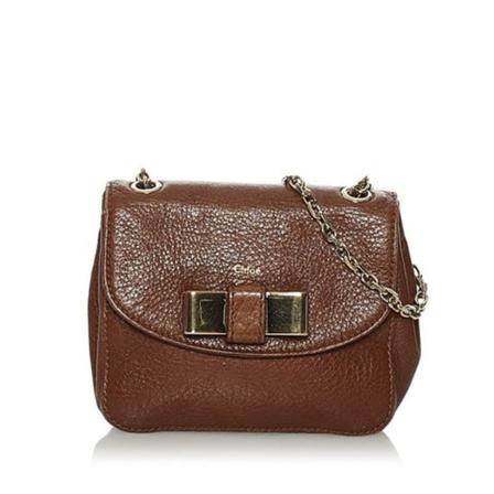 Chloé Pre-owned, Crossbody Bag Bruin, Dames, Maat:ONE Size,leather