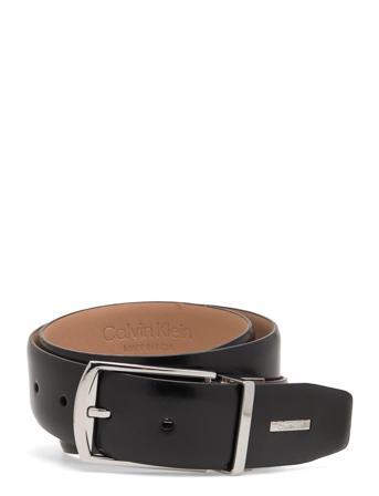 Adj Domed 35Mm Accessories Belts Classic Belts Svart Calvin Klein