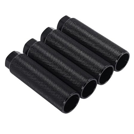 4 st Cykelpinnar, Aluminiumlegering Halkskydd Fotstöd Cykelpedaler BMX-pinnar för MTB Cykelcykling Bakre Stunt 3/8 tums Axlar