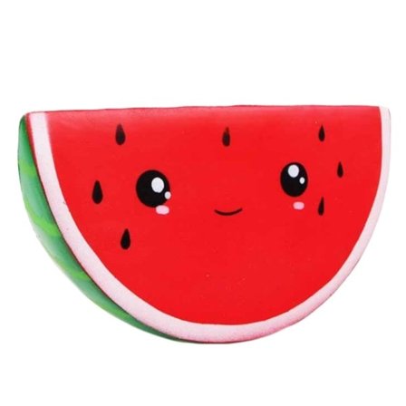 Kawaii Vandmelon Squishy Simuleret Frugt Langsomt Resende Brød Duftende Squeeze Legetøj