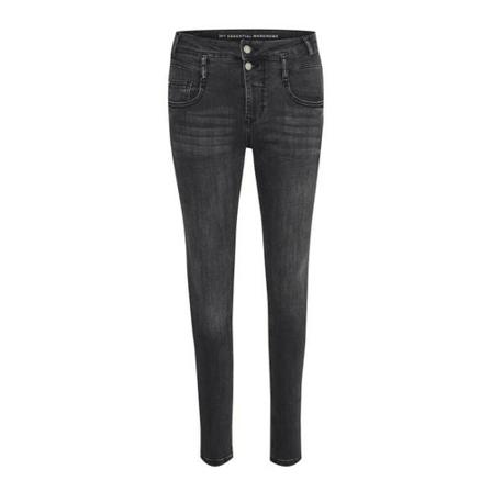 My Essential Wardrobe, Fiola 100 Slim jeans 10703569 Zwart, Dames, Maat:W29 L31