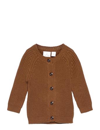 Tnalex Knit Cardigan Brown The New