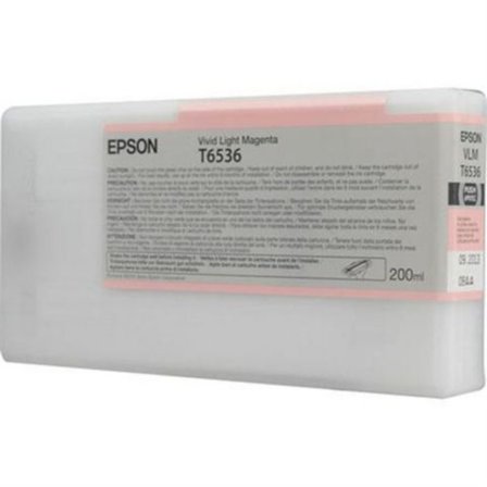 Epson Bläckpatron, T6536, levande ljus magenta, singelförpackning, C13T653600 - Lyreco - Toner och bläck > Bläckpatroner > Bläckpatroner Epson