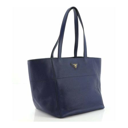 Prada Vintage, Pre-owned Tote Bags Blauw, Dames, Maat:ONE Size