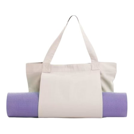 Unisex Yogamattebærer - Håndfri reiseveske for treningsutstyr, passer de fleste matter og tilbehør (Khaki)