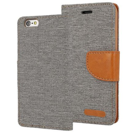 Canvas Case förIPHONE X/XS grå