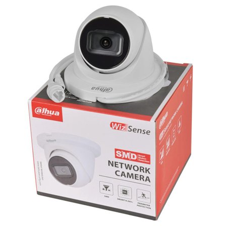 Dahua IP-kamera, 4MP upplösning, vattentålig design,2,8 mm, 4MP Vit Färg