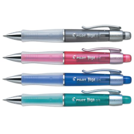 PILOT Stiftpenna Vega 0,5mm neon blå - Lyreco - Kontorsmaterial - Pennor - Stiftpennor