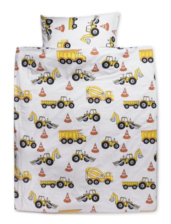 BrandMac | Bed Linen Nb 1361 Construction - 140X200, 60X63 Cm | 140X200/60X63CM