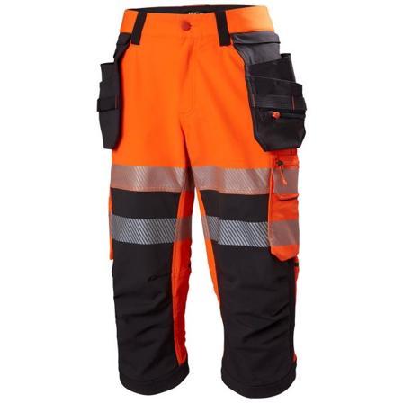 Helly Hansen Workwear ICU BRZ 77502-269 Piraattihousut huomioväri Hi-Vis-oranssi, Vaatteet