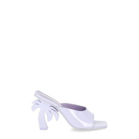 Palm Angels, High Heel Sandals Fioletowy, Kobieta, Rozmiar: 38 EU