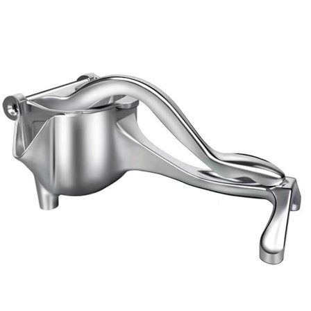 Manuell Sitruspresse, Juicepresse med aluminiumspak, Sitruspresse med ergonomisk håndtak, Brukes til å presse sitronsaft, appelsinjuice