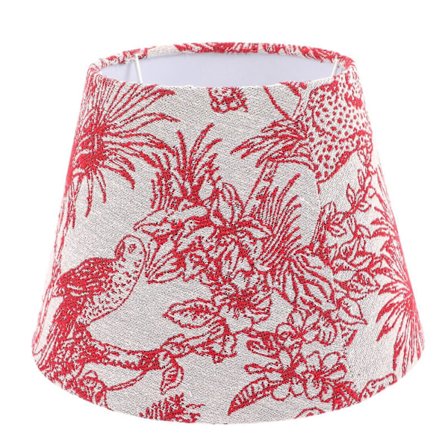 Lampskärm Bordslampa Skydd Broderi Djungel Lampskydd