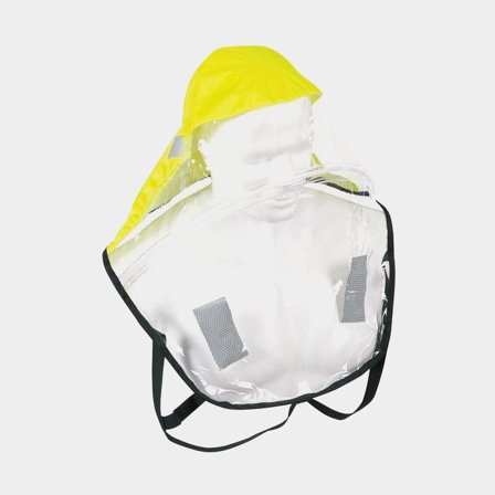 Hætte / sprayhood til oppustelig redningsvest, ISO 12402-8 godkendt